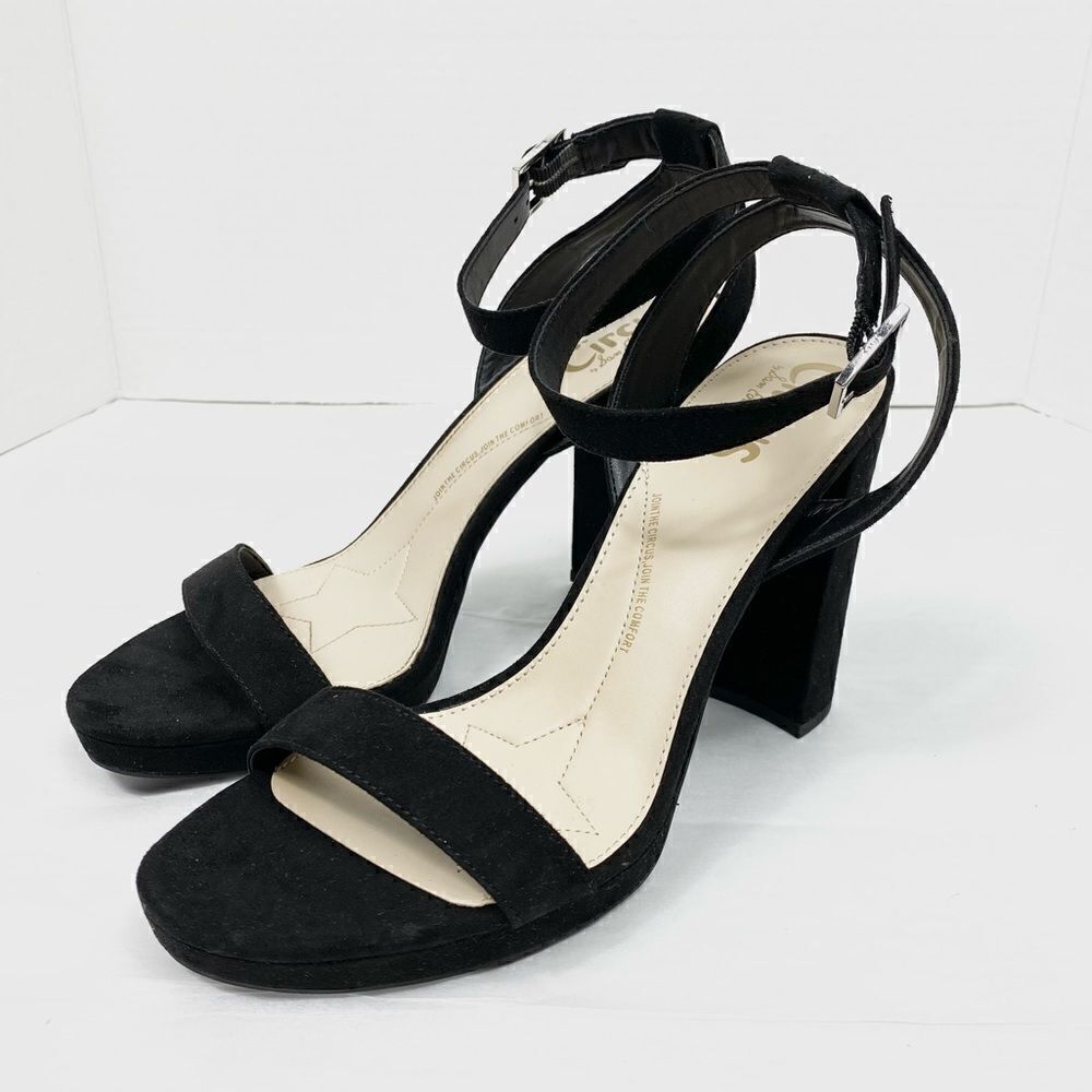 Circus Sam Edelman Abigail Black Heeled Sandals